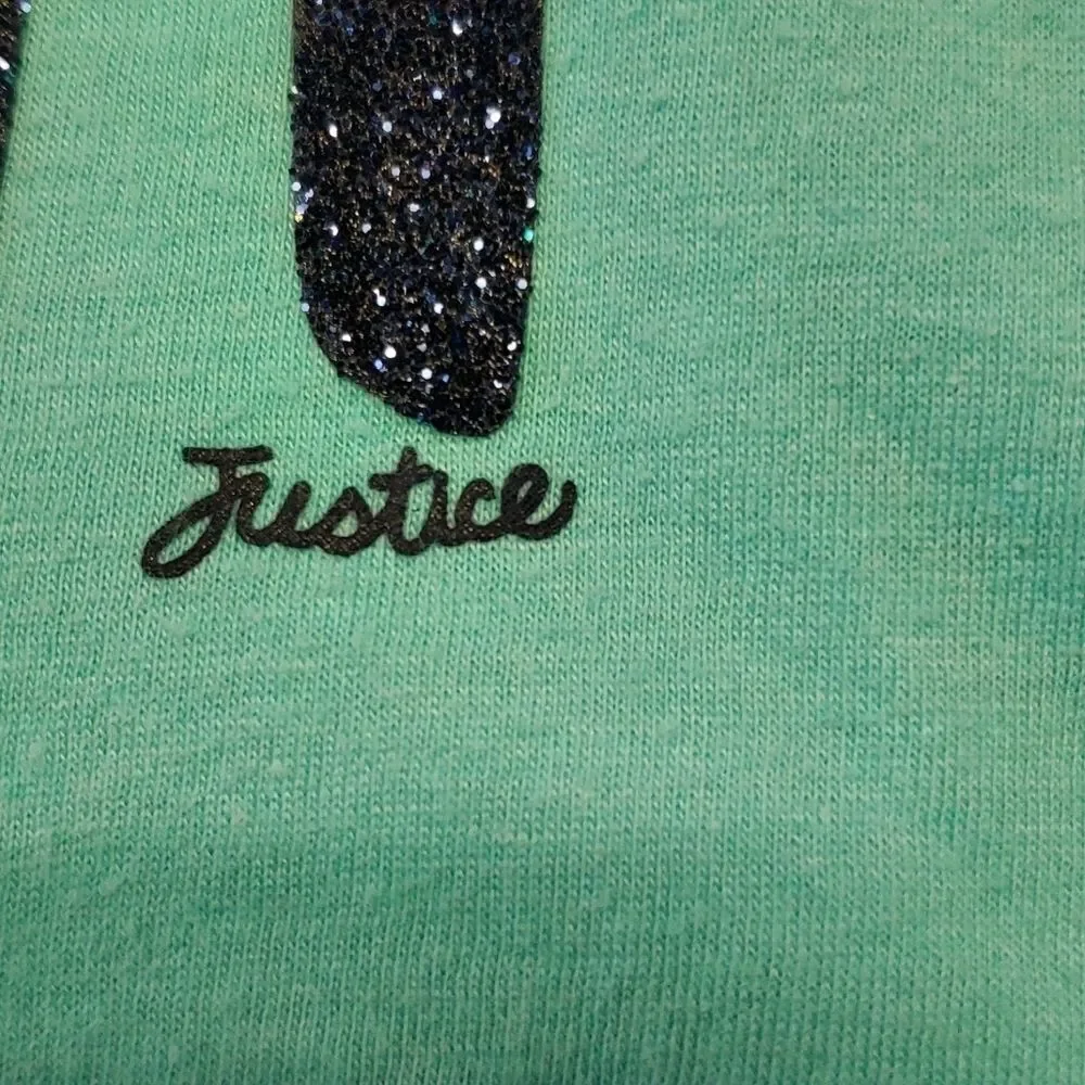 Justice Girls Graphic Tie Front Tank Top Small